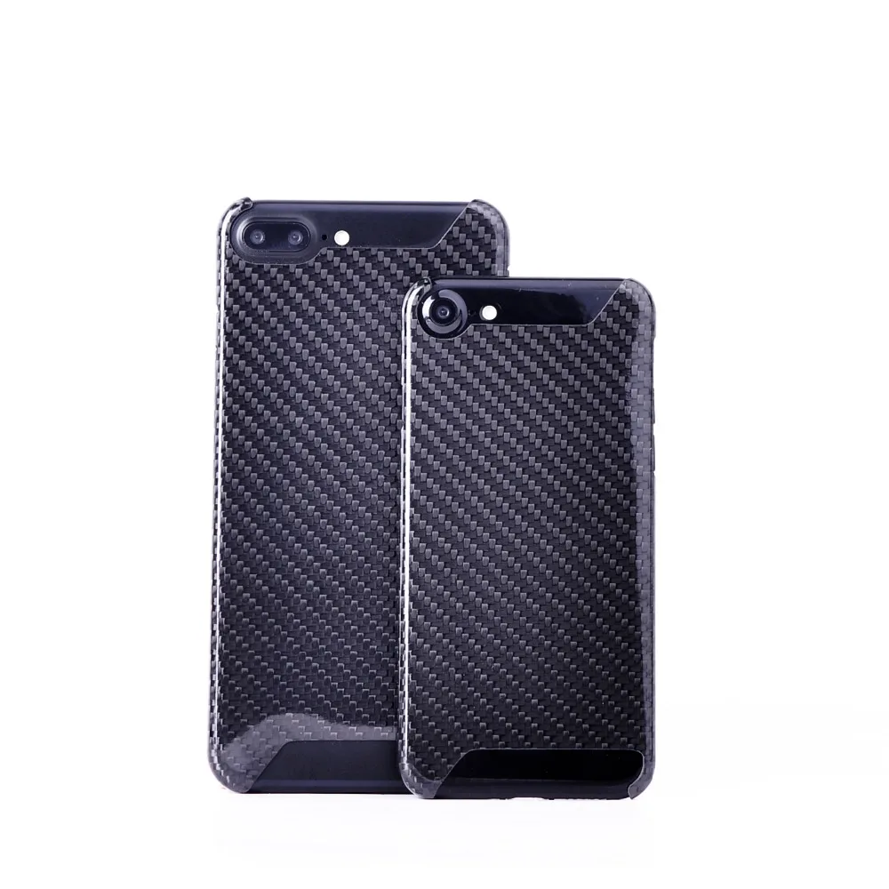 Acessórios do Carro Fibra de Carbono Capa para Iphonex Case de Carbono Qualidade Super Esporte Logotipo Personalizado 8 7 6 s Mais 4.7 5.5 2020 Top 3 Cheap fiber palm
