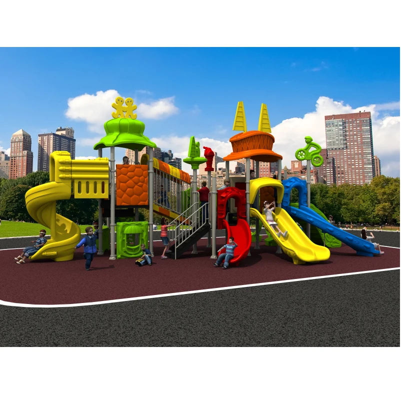 2017 YLW plastic outdoor playground for park OUT1634in Playground from