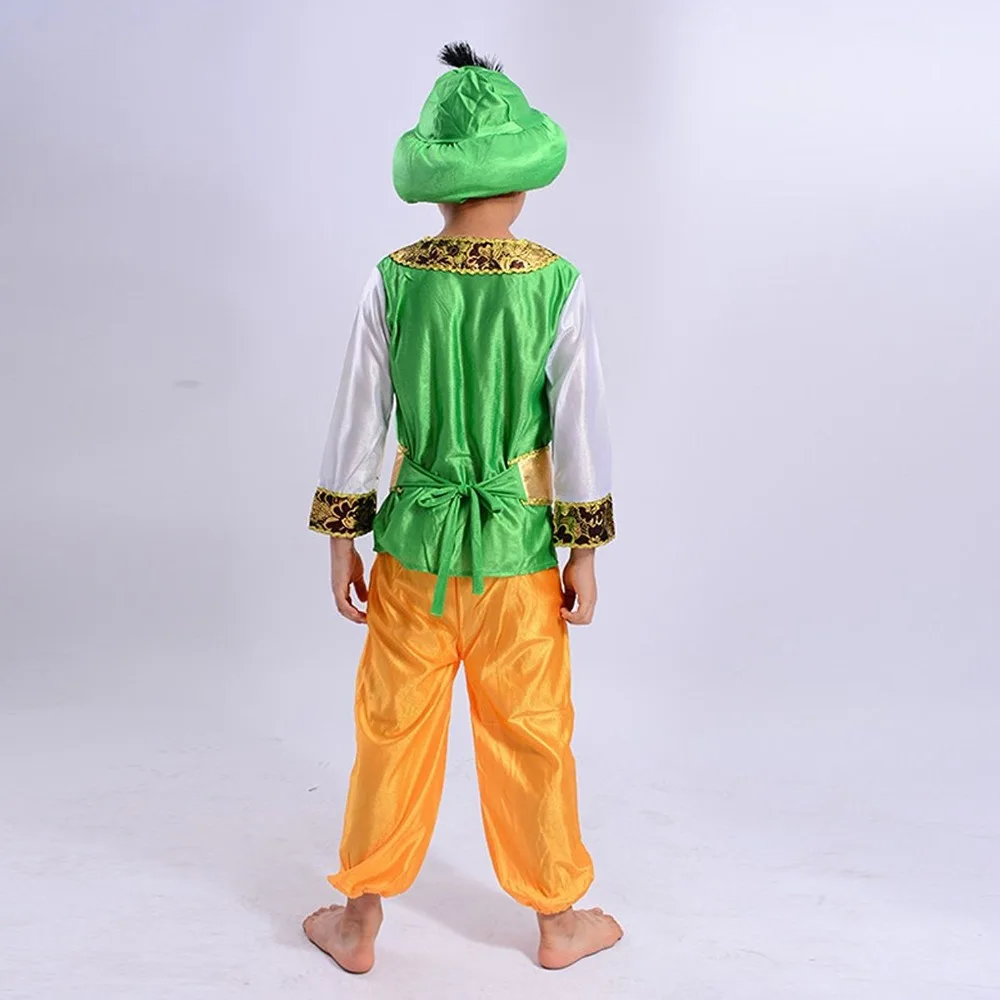 Children's Boys Novelties Arabian Prince Costume Aladdin Fairy Tale Fancy Dress (3)
