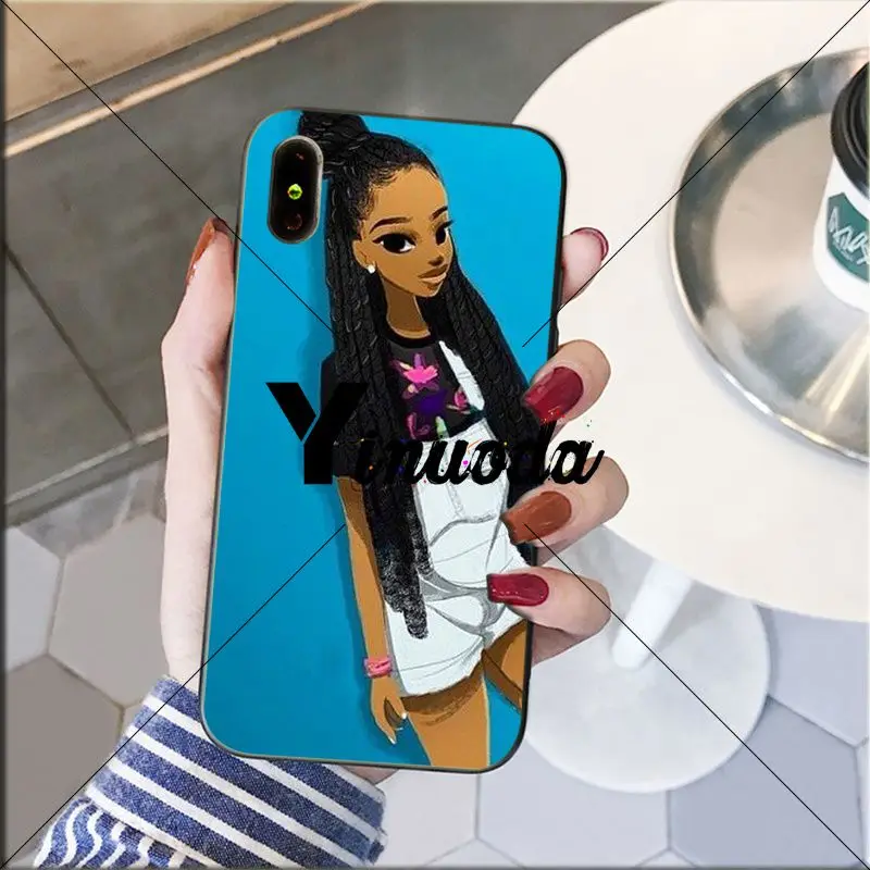 African personality girl