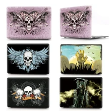 Чехол для ноутбука на Хэллоуин для MacBook Pro, новинка, 13, 15,, чехол A1708, A1989, A1990, Жесткий ПК с мультипликационным принтом для mac book Pro 13, 15,, чехол