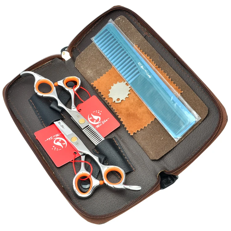 

5.5 Inch 6.0 Inch Meisha Japan Steel Professional Hair Cutting Thinning Shears for Hairdresser's Salon Hair Scissors Kits HA0149