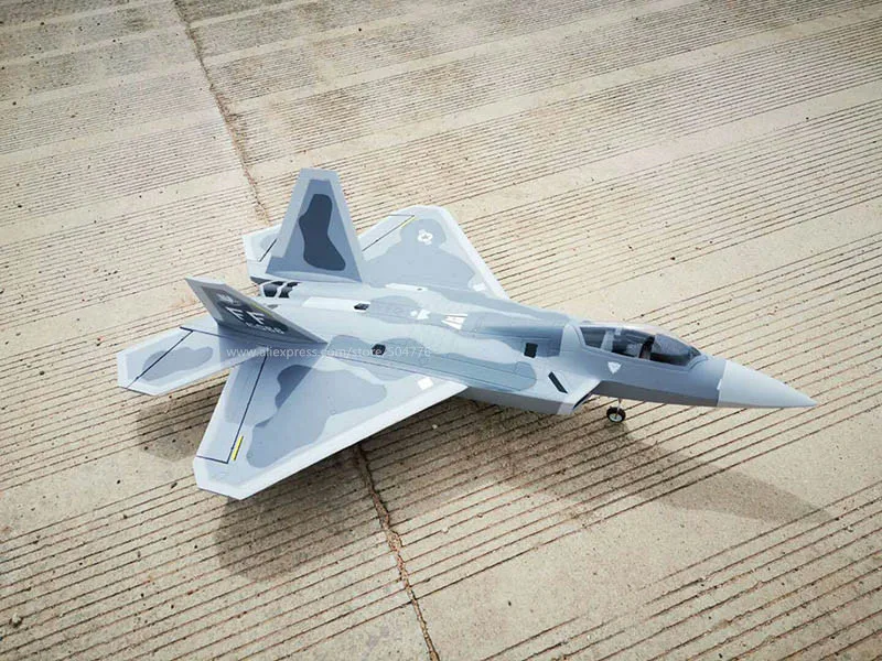 F-22 Raptor wingspan 850 мм одиночный 70 мм edf jet F22 RC plane версия PNP