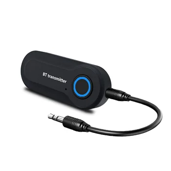 

Bluetooth 4.2 TV Transmitter aptX 3.5MM Jack Audio Adapter to TV & Paired