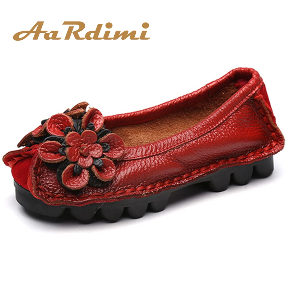 womens floral flat shoes