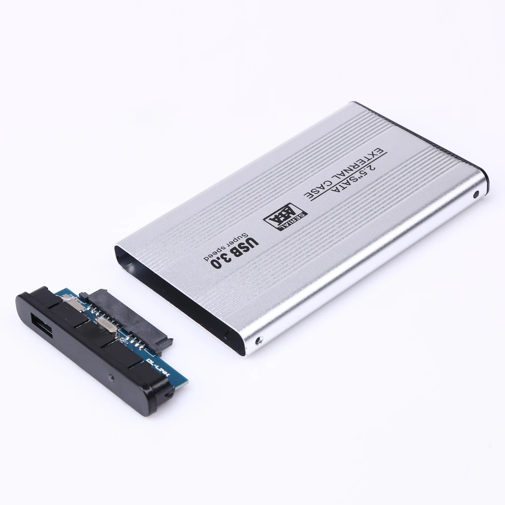 2,5 дюйма USB 3,0 SATA HDD корпус для 2,5 "SATA жесткий диск driveHDD для резервного копирования данных и передачи данных suppport windows/Mac OS