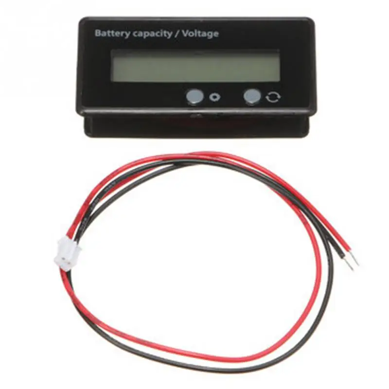 ЖК-дисплей свинцово-кислотный индикатор цифровой вольтметр Подсветка ЖК-дисплей Автомобильный цифровой тестер емкость батареи Измеритель Напряжения лития