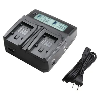 

Udoli VW-VBK180 VW VBK180 VBK360 Battery Dual Charger for Panasonic HDC HS60 TM60 SD60 H85 T55 T50 TM90 TMX1 TM40 SD AAA battery