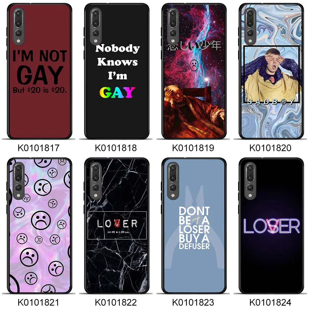 Soft Tpu Fashion Cover Back Protective Phone Case for huawei Mate10 Lite case p smart p20 pro mate 20 p10 phone bag |