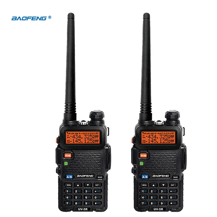 Портативная рация UV5R VOX 2 шт. 10 км двухсторонняя радиостанция автомобильный
