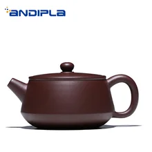 120 мл настоящий Исин Фиолетовый Глиняный Чайник ручной работы для здоровья Лао-цзы, глиняный пуэр, китайский чайный набор кунг-фу, винтажный чайник, подарок другу