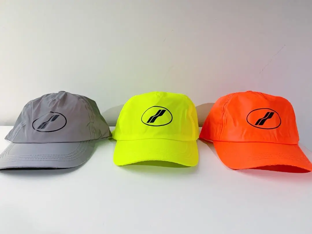 fluorescent baseball caps