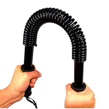 40KG Arm Rod Stainless Steel Spring Exerciser Pectoral Muscle Strengths Hand Gripper Fitness Equipment for body building