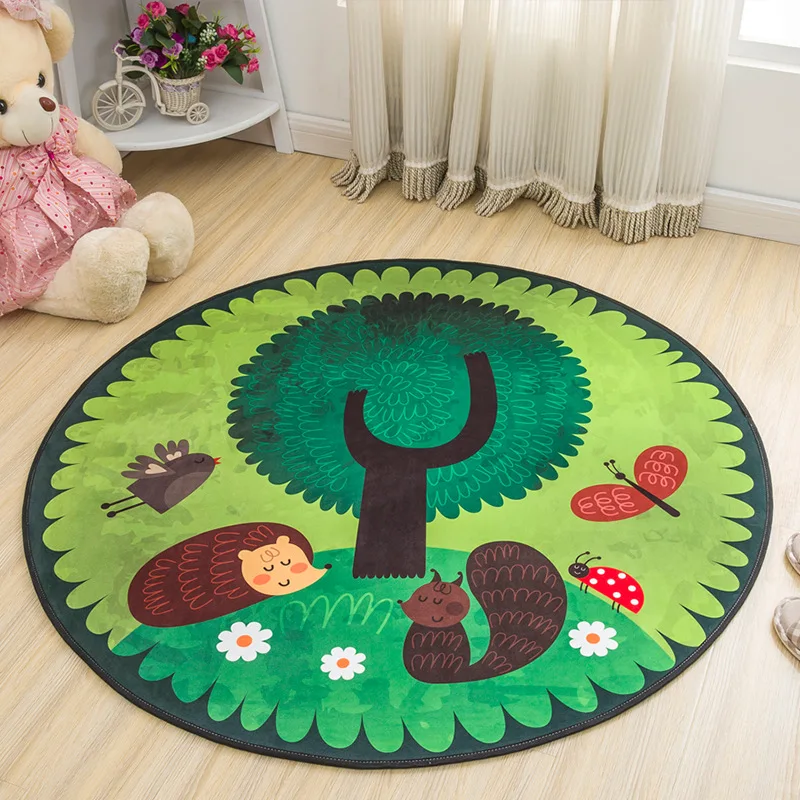 round foam play mat