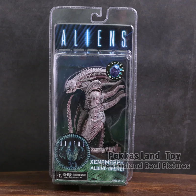 Инопланетянин NECA серия 9 Xenomorph Albino Дрон частный Ricco Frost Jenette Vasquez ПВХ фигурка