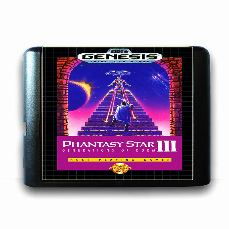 

Phantasy Star 3 for 16 bit Sega MD Game Card for Mega Drive for Genesis US PAL Version Video Game Console