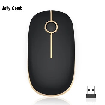 Jelly Comb 2.4G USB Wireless Mouse for Laptop Ultra Slim Silent Mause For Computer PC Notebook Office School Optical Mute Mice jelly comb 2 4g usb wireless mouse for laptop ultra slim silent mouse for computer pc notebook office school optical mute mice