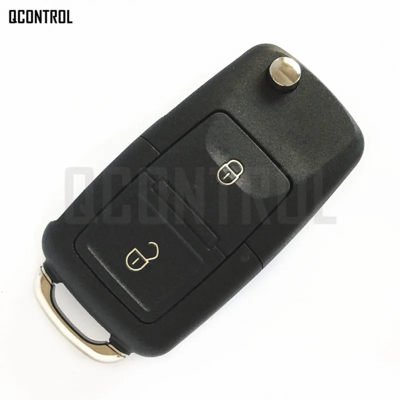 QCONTROL Автомобильный Дистанционный Ключ DIY для AUDI A2 A3/B5 A4 A6 Quattro RS 4D0837231R 1997-2002 433 МГц