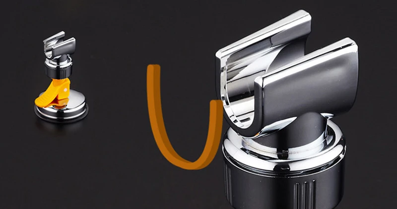 GOUGU Универсальный держатель для ручного душа Вакуумная присоска стабильный кронштейн для душа основание настенное крепление 2 стиля