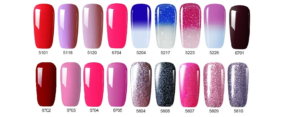 Superior e Base Wirinef Lâmpada Gel Unha Polonês Conjunto Kit Embeber Vernizes Manicure Arte Ferramentas Cabolsa Laca 24w uv Led 19 Beleza e saúde