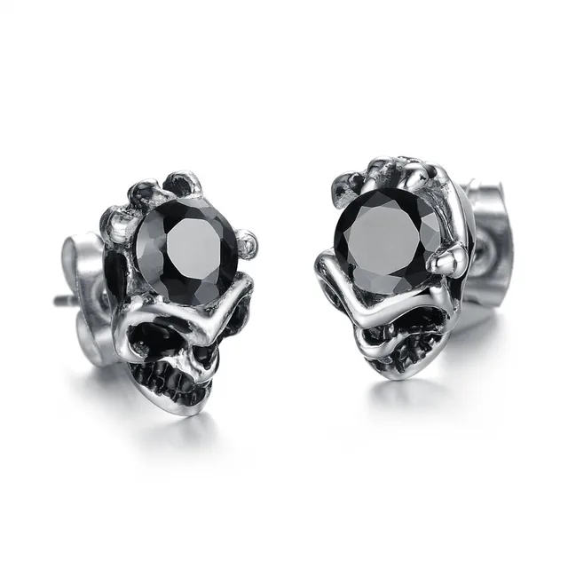Whole Price New Arrvial Hot S Fashion Jewelry Cool Men Whole Price New Arrvial Hot S Fashion Jewelry Cool Men Accessories Skull Stainless Steel Trend Stud