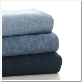 

Thickening Blue Cotton Denim Fabric For Jeans DIY Sewing Craft T-shirt Fashion Clothes cotton denim making material 50*140cm