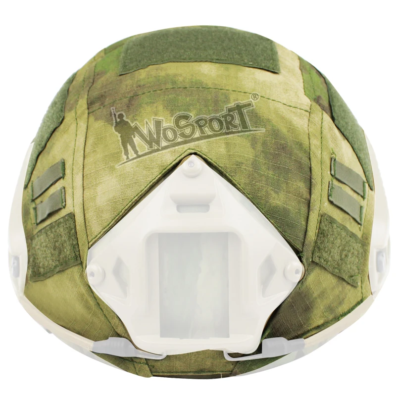 

WoSporT Hunting Blind Helmet Cover Cloth Military Army Tactical Airsoft CS Wargame Paintball Helmet Cover for FAST Helmets Blind