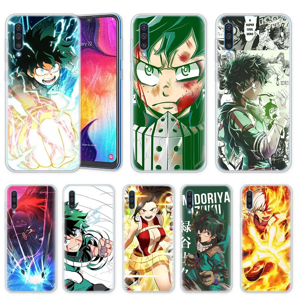 coque pour samsung a20 my hero academia coque pour samsung a20 my hero academia