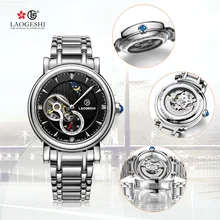 2017 Luxury Casual Waterproof Sports Mechanical Watches Top Brand Men Full Stainless Steel Watch Military Tourbillon Wristwatch