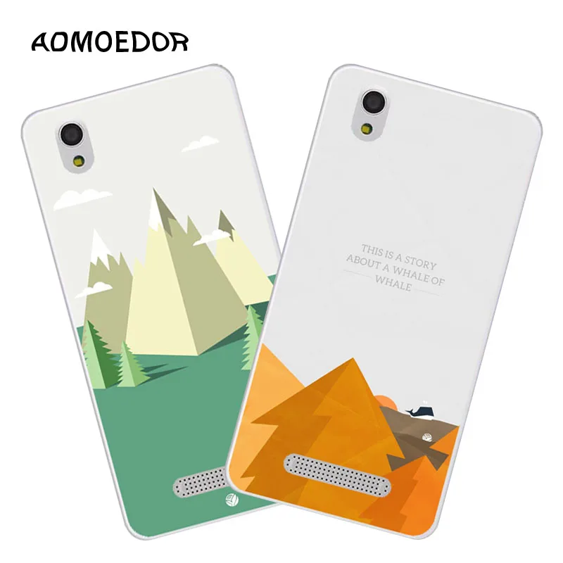 

ZTE blade x3 d2 Case,Silicon landscape Painting Soft TPU Back Cover for ZTE x3 d2 blade T620 Phone fitted Case shell