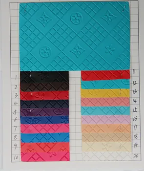 

for Sporting goods, luggage, gloves, shoes, belts, furniture embossed pattern leather / synthetic PVC leather wholesale