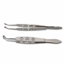 Красота здоровья век офтальмологические инструменты два типа головы 10,5 см двойной веко жира Tarsal Gland ФИЗИОТЕРАПЕВТИЧЕСКИЙ массаж пинцет