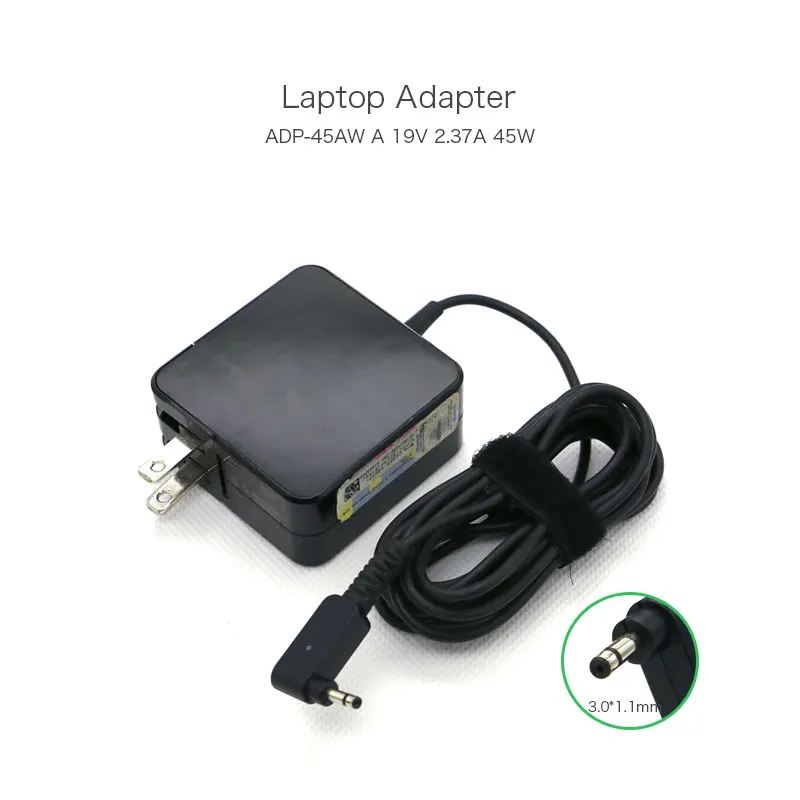 New Original 45W 19V 2.37A 3.0*1.1mm Laptop Power Supply For Asus