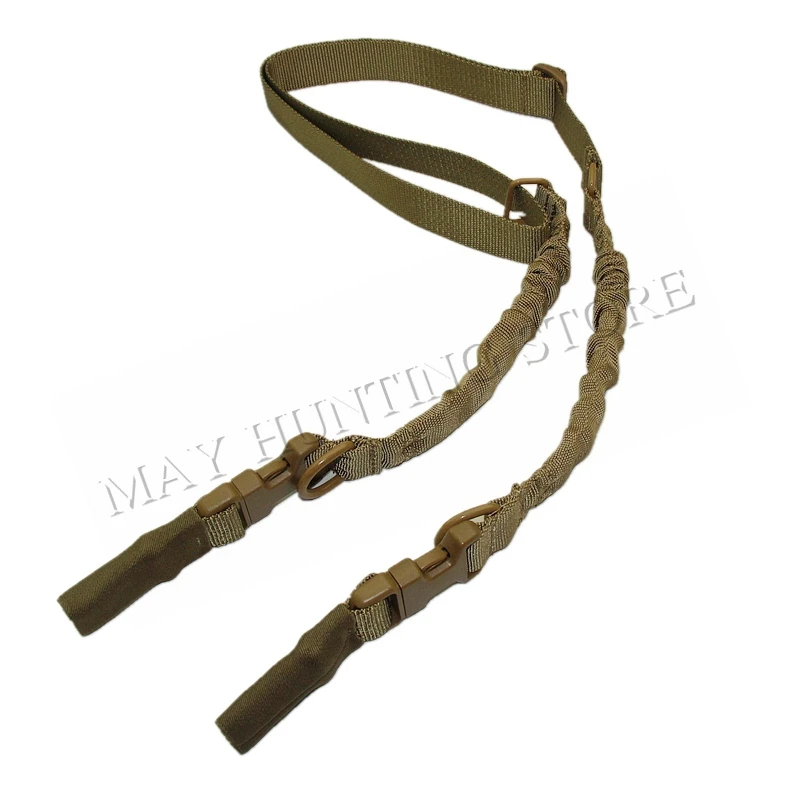 2 Point Rifle Sling Tactical Military Gun Sling with FAST LOOP Adjuster