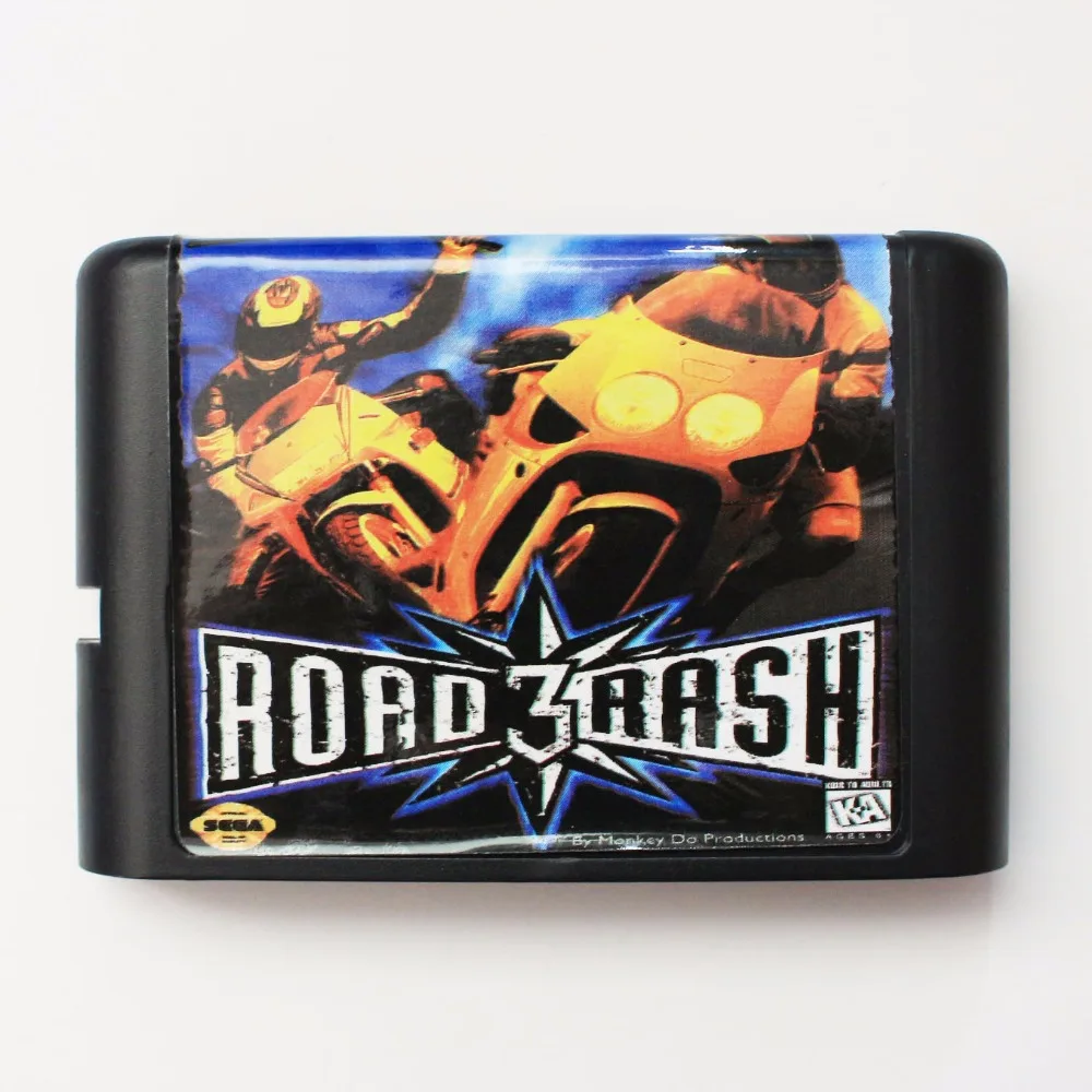 

Road Rash 3 16 bit MD Game Card For Sega Mega Drive For Genesis