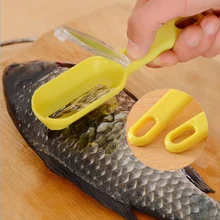 1 шт. Кухонные гаджеты ножи лосося скребок для очистки чешуи устройство для уничтожения рыбы очистка строганая безопасность не повредит портативные устройства