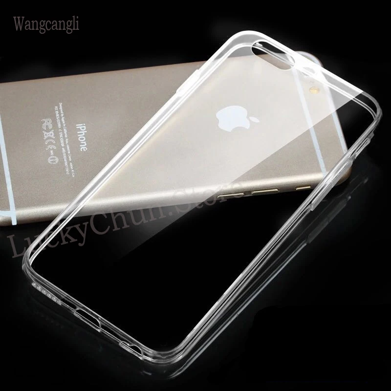 Wangcangli TPU solf Прозрачная силиконовая задняя чехол для iphone 5 5s se 6 s 6s чехол TPU чехол для телефона для iphone 5 5s se 6 s 6s чехол