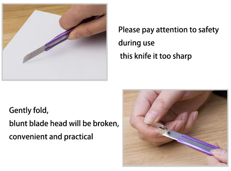 2066 цветной металлический theutilityknife маленький нож ручной работы бумажный нож 1 шт