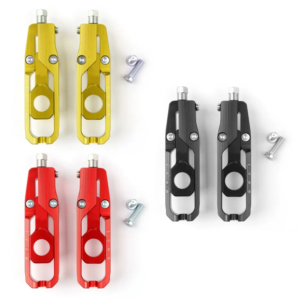 

Areyourshop Motorcycle CNC Aluminum Chain Adjusters For Honda 2017-2018 X-ADV 750 with Screws Motorcycle Accessories Parts