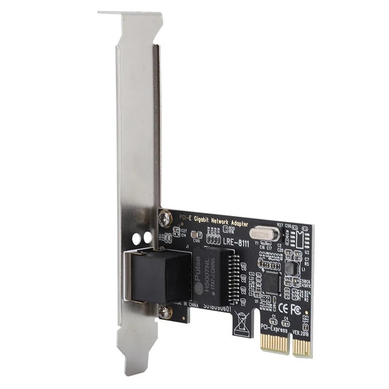 Rtl8111G Pcie гигабитный Ethernet Pci Express Внутренний сетевой адаптер Rj45 совместимый E X1/X4/X8/X16