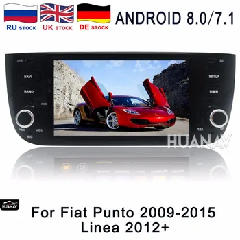 

Car GPS navigation radio Stereo For Fiat Punto 2009-2015 Linea 2012+ UNIT auto video multimedia Android8.0/Android7.1 No DVD