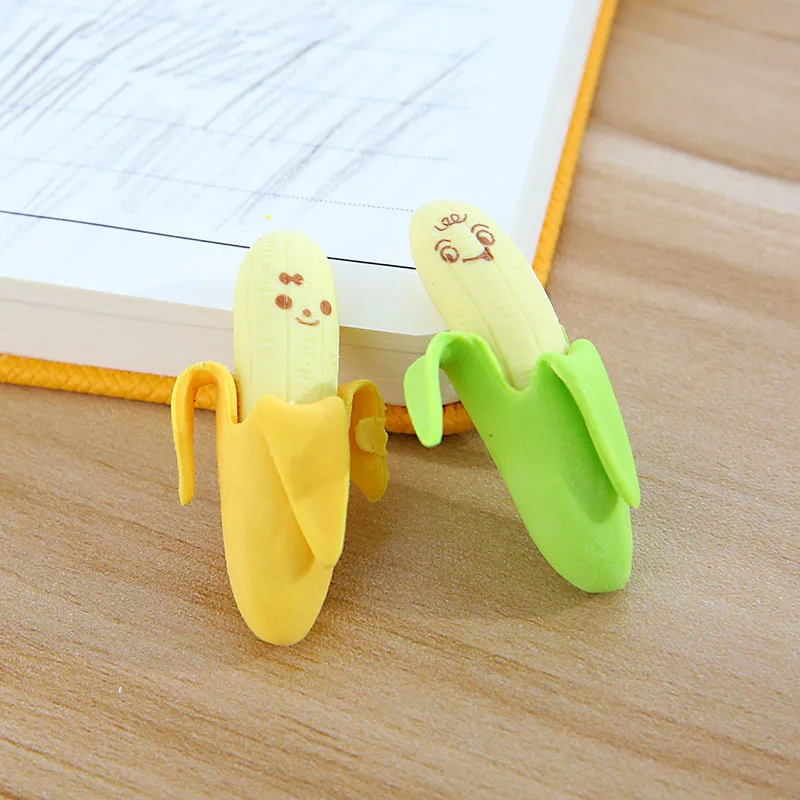 Buy JDANCE Kawaii Mini Banana Shaped Pencil Erasers