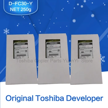 

3pcs Developer D-FC30-Y 6LJ70994000 Original TOSHIABA Copier Machine Parts Developer For Model 2051C/2551C/2050C/2550C