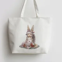 Сделано в Abyss Nanachi и Miti анимационный комикс косплей холст хозяйственная сумка с картинкой сумки школьная книга милый подарок AN076