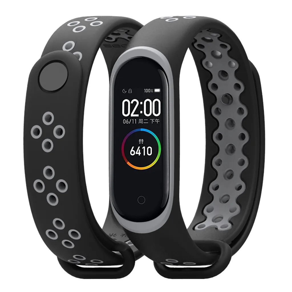 Для Xiaomi Mi Band 4 Прочный сменный ТПУ анти-офф Браслет спортивный Браслет Смарт-часы аксессуары защита