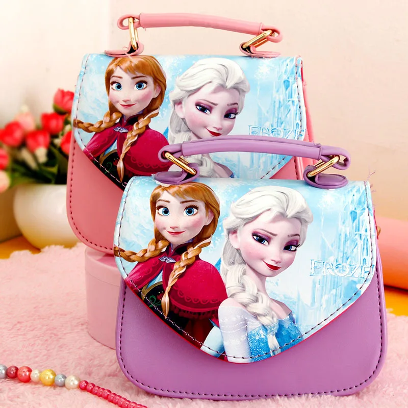 Disney Frozen Мультфильм Детская сумка-мессенджер Принцесса Эльза аксессуары для кукольной одежды девушки подарок на день рождения сумка пакет