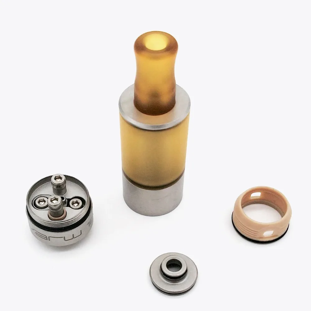 Volcanee Coppervape Dvarw 16 мм MTL RTA 2 мл PEI капельный наконечник с одной катушкой DIY