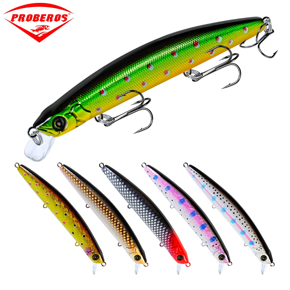 6PC/Lot Plastic Fishing Lure 0.97oz 27.5g Hard Artificial Fishing Lures