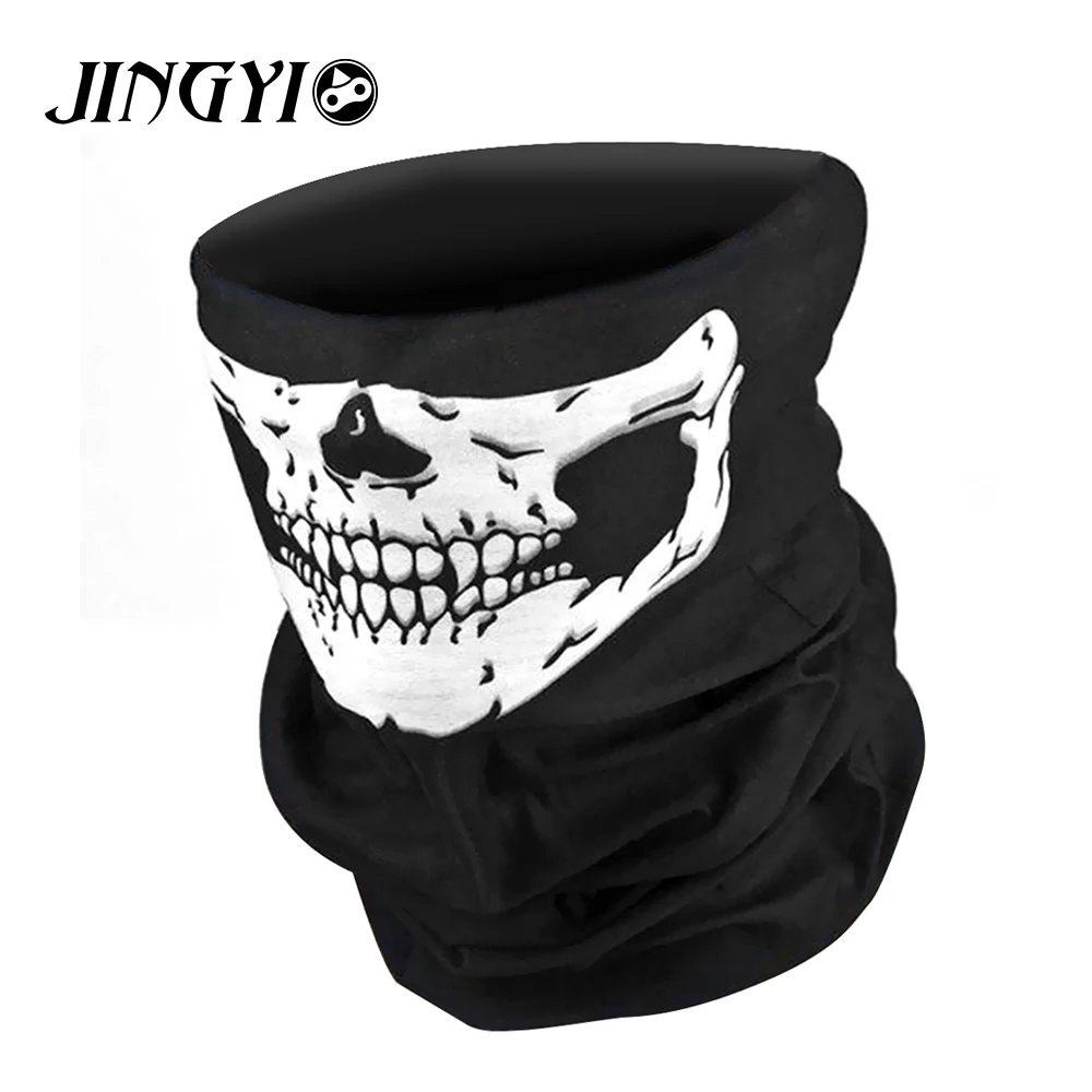 

3D Ghost Seamless Neck Face Mask FULL face Mask Army Tactical Mask For Outdoor cycling survival Paintball WAR GAME Laser Tag