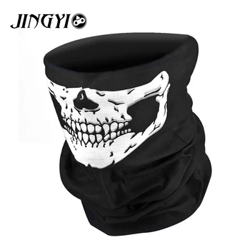 

3D Ghost Seamless Neck Face Mask FULL face Mask Army Tactical Mask For Outdoor cycling survival Paintball WAR GAME Laser Tag